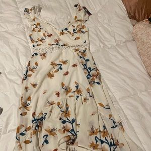 Boutique high/low floral dress